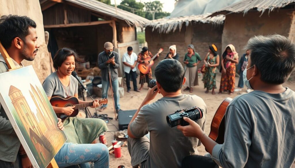 pembuatan video klip bersama