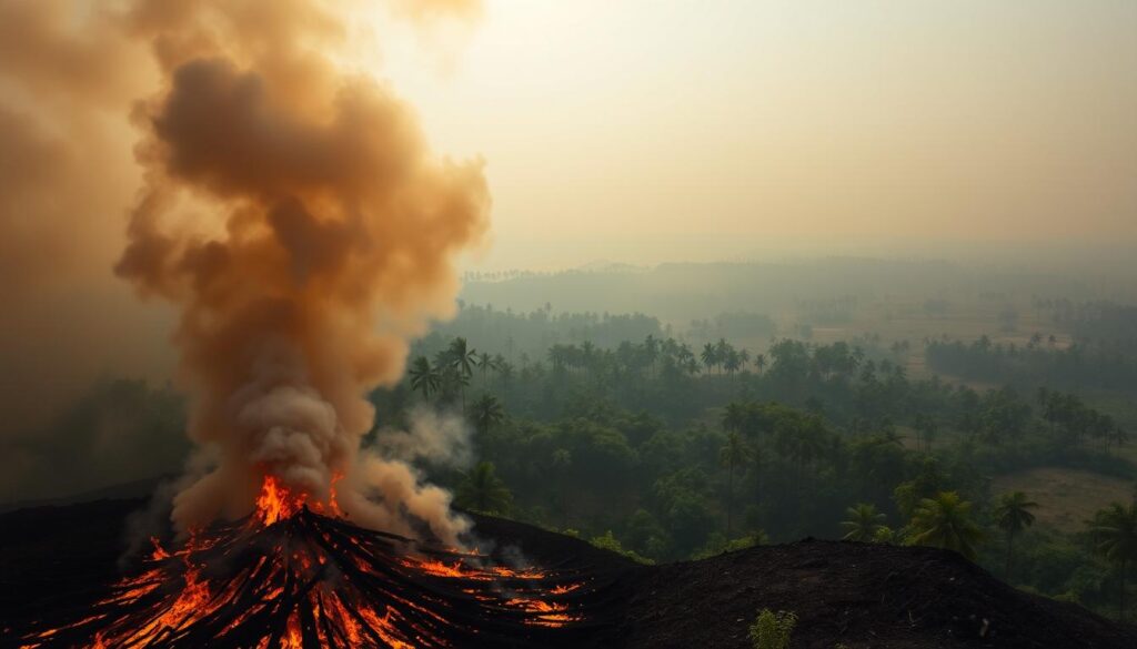penyebab kabut asap