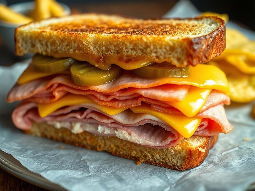 Cuban Sandwich autentik, Menu Tradisional Restoran Miami yang populer
