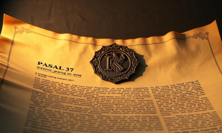 isi pasal 37