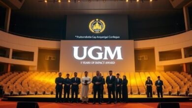 UGM Terima Penghargaan “5 Years of Impact Award” dari Pertamina