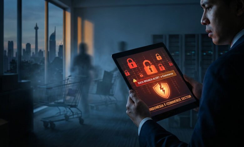 data breach Indonesia e-commerce
